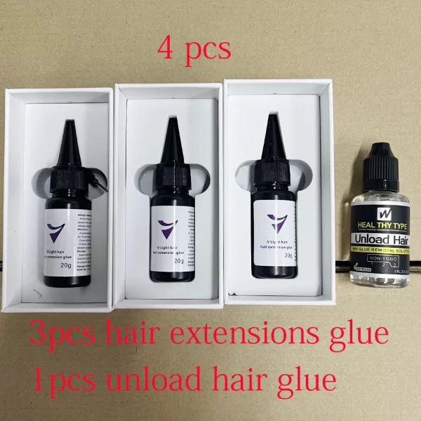 V-Light Technology Hair Extension Machine new system tape hair extension set v light hair extensions tools for salon - Image 12