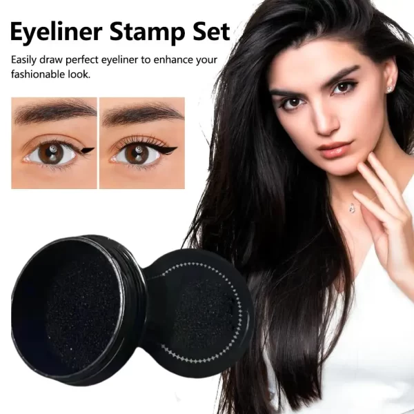 Eyelash Stamp Set Eyeliner Tool Beauty Makeup Brush Eye Women To New ﻿ Style Cosmetic Makeup Large Wing Easy Kitten O8q0