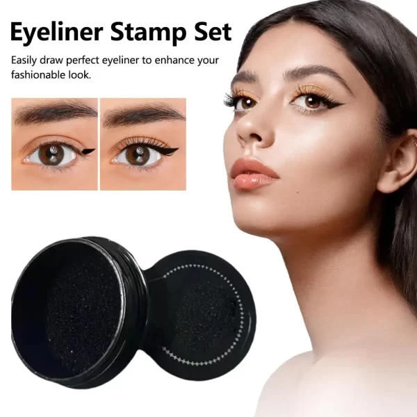 Eyelash Stamp Set Eyeliner Tool Beauty Makeup Brush Eye Women To New ﻿ Style Cosmetic Makeup Large Wing Easy Kitten O8q0 - Image 2