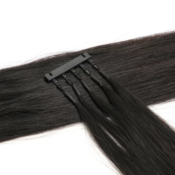 6D 2nd Generation Extensions 100% Human Hair 40-60cm 10pcs/set Invisible Micro Beads Hair Real Natural Human Hair