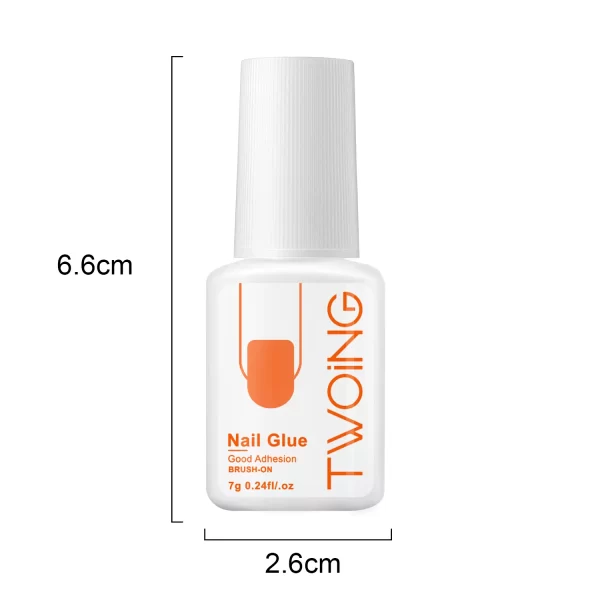 7g Super Strong Nail Glue For False Nail Tips, Acrylic Nails,Press On Nails,Fake Nails Art Decoration Lasting Adhesion - Image 3