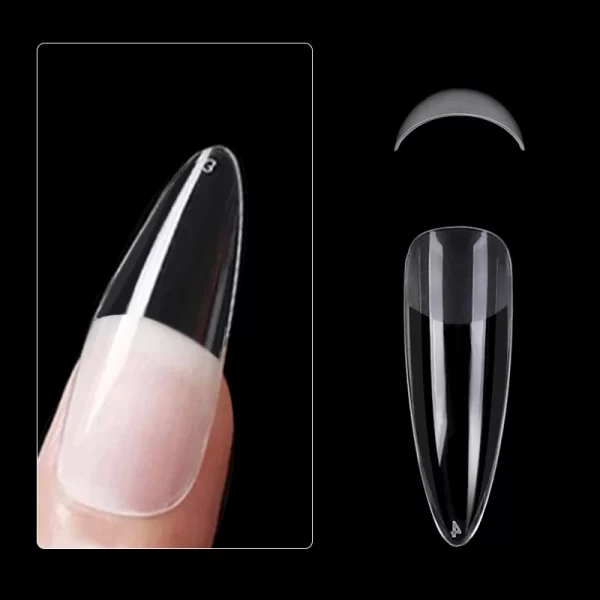 120pcs Nail Extension Press on Nails Coffin Nail Tips Clear Full Cover Long Fake Nails Artificial Press on Long Ballerinas - Image 9