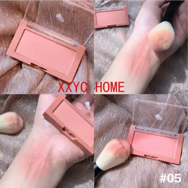 ROMAND Single Color Blush Women Beauty Face Makeup Korean Blusher Natural Nude Makeup Contour Powder Palette Brightening - Image 3