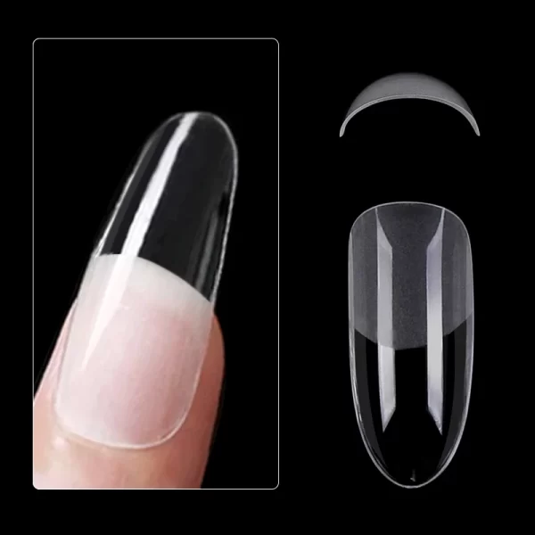 120pcs Nail Extension Press on Nails Coffin Nail Tips Clear Full Cover Long Fake Nails Artificial Press on Long Ballerinas - Image 11