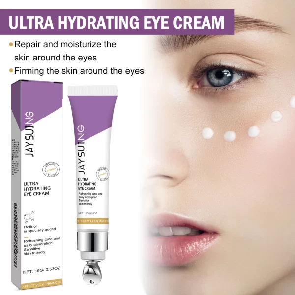 Retinol Remove Wrinkle Eyes Cream Instant Firming Lifting Fade Fine Lines Eye Bags Anti Dark Circle Brightening Beauty Skin Care - Image 5