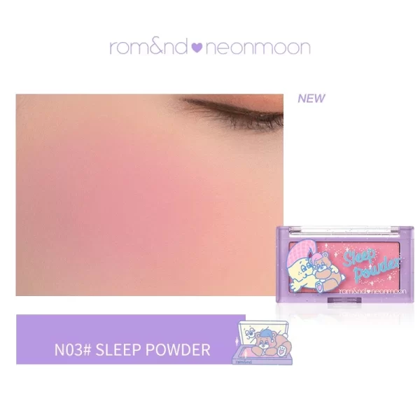 ROMAND Single Color Blush Women Beauty Face Makeup Korean Blusher Natural Nude Makeup Contour Powder Palette Brightening - Image 12