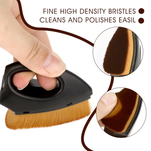 Makeup Brushes Iron Foundation Brush Portable 1/2 Pcs For Liquid Foundation Brush BB Cream Powder Cosmetics Make Up Tools - Image 2