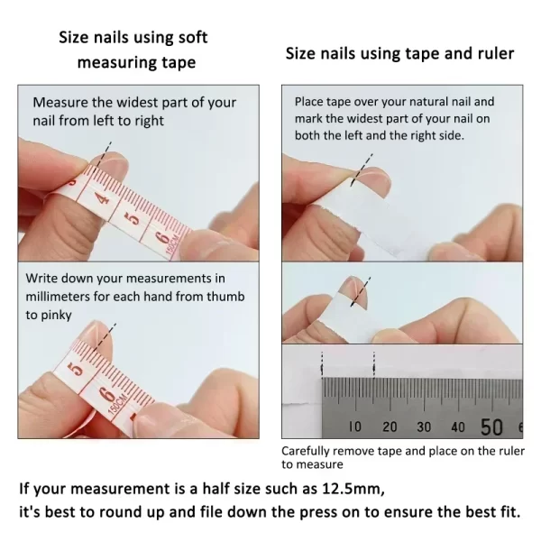 10Pcs Handmade Press on Nails French Cat Eye Design Simple Pink Short Square French Ballerina Wearable Fake Nail with jelly glue - Image 5